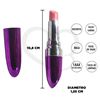 Lapiz labial vibrador violeta